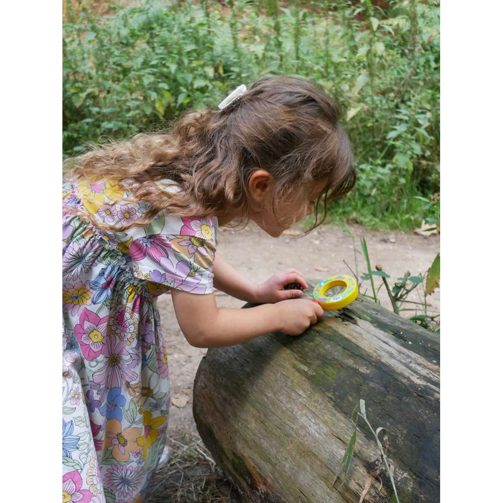 Bigjigs Toys Wooden Magnifying Glass for Kids Educational Science Toy