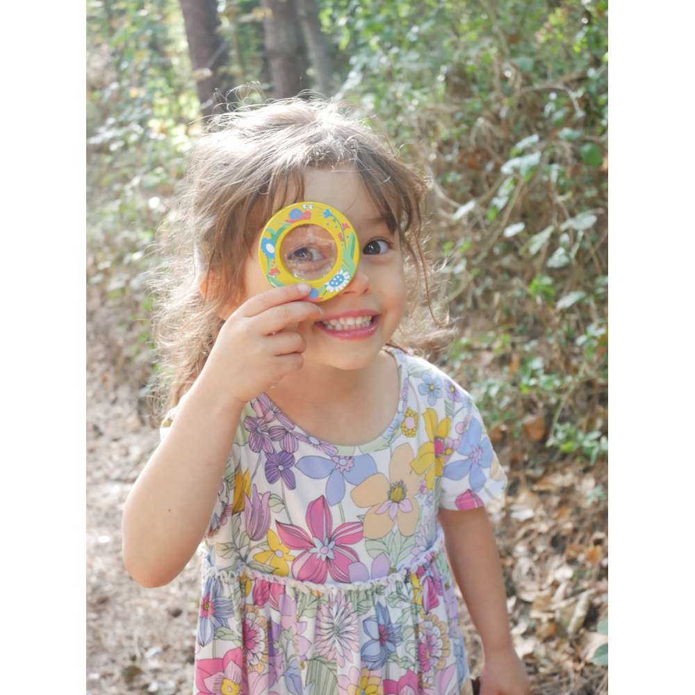 Bigjigs Toys Wooden Magnifying Glass for Kids Educational Science Toy