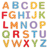 Bigjigs Toys Wooden Magnetic Uppercase Letters Educational Alphabet Toy 49 Pieces