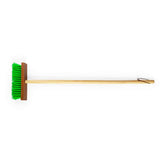 Bigjigs Toys Long Handled Kids Garden Broom 86cm Green Bristles 3 Years Plus
