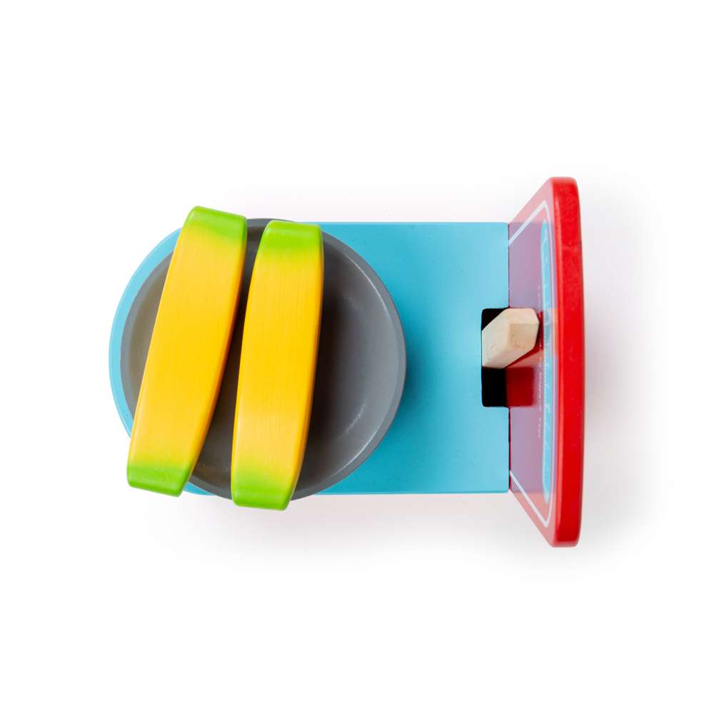 Bigjigs Toys Wooden Kitchen Scales Toy for Kids Play Shop and Kitchen Role Play