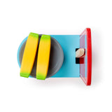 Bigjigs Toys Wooden Kitchen Scales Toy for Kids Play Shop and Kitchen Role Play