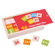 Bigjigs Toys Wooden Times Table Box Educational Counting Toy with 81 Pieces