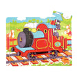 Bigjigs Toys Wooden Educational Shape and Colour Puzzle 9 Pieces