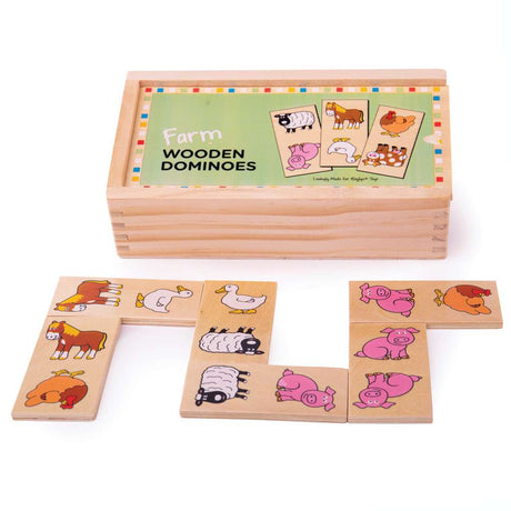 Bigjigs Toys Wooden Memory and Matching Board Game