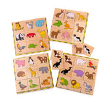 Bigjigs Toys Animal Lotto Traditional Memory Matching Game for Kids
