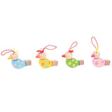 Bigjigs Toys Wooden Bird Whistles Eco Friendly Musical Wind Instrument Toy