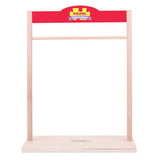 Bigjigs Toys Wooden Dolls Fashion Stand Mini Clothing Rack for Doll Clothes