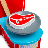 Bigjigs Toys Wooden Steak Play Food for Toy Kitchens