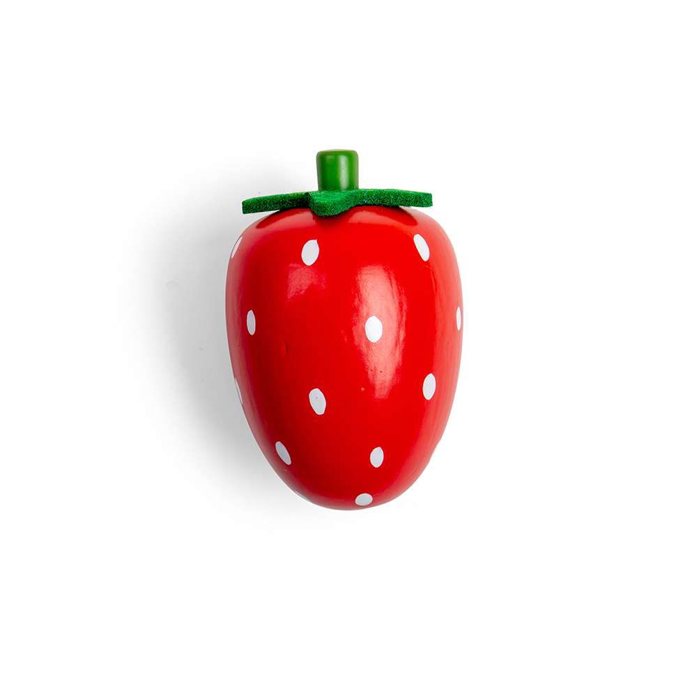 Bigjigs Toys Wooden Strawberry Play Food for Kids Kitchens