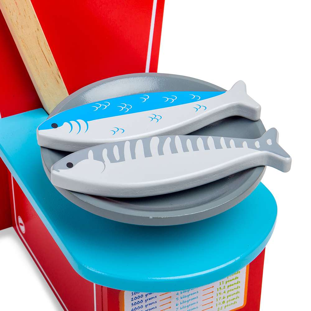 Bigjigs Toys Wooden Fish Pretend Play Food Kitchen Accessory Toy