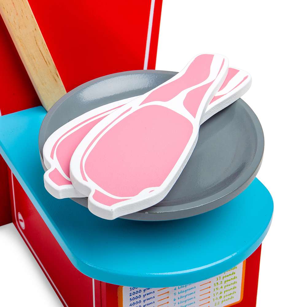Bigjigs Toys Wooden Bacon Rasher Pretend Play Kitchen Food Toy