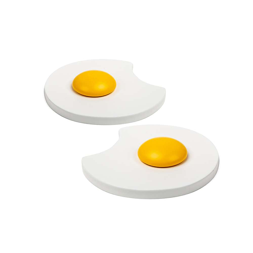 Bigjigs Toys Wooden Fried Egg Pretend Play Kitchen Food Toy