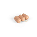 Bigjigs Toys Wooden Toy Sausages Play Food Set of 2 for Kids 18 Months Plus