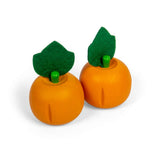 Bigjigs Toys Wooden Play Food Pumpkins Educational Role Play Toy 2 Pack