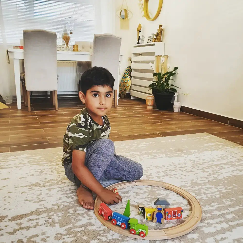 Bigjigs Rail My First Wooden Train Set for Toddlers 20 Pieces
