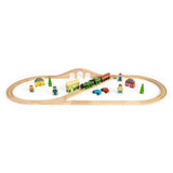Bigjigs Rail Flying Scotsman Wooden Train Set Heritage Collection 42 Pieces