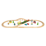 Bigjigs Rail Flying Scotsman Wooden Train Set Heritage Collection 42 Pieces