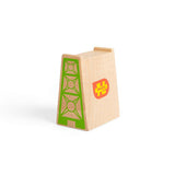 Bigjigs Rail Wooden High Level Blocks for Train Sets Pack of 6