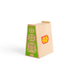 Bigjigs Rail Wooden High Level Blocks for Train Sets Pack of 6
