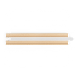 Bigjigs Rail Long Straights Wooden Train Track Accessories Pack of 4