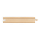 Bigjigs Rail Long Straights Wooden Train Track Accessories Pack of 4
