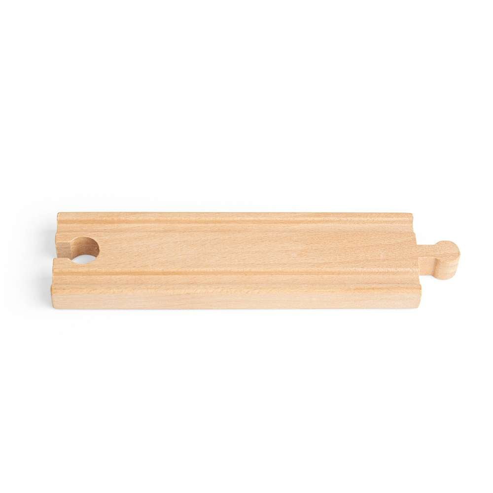 Bigjigs Rail Wooden Railway Medium Straight Track Expansion Pack 4 Pieces