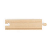 Bigjigs Rail Wooden Railway Medium Straight Track Expansion Pack 4 Pieces
