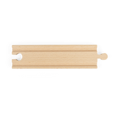 Bigjigs Rail Wooden Railway Medium Straight Track Expansion Pack 4 Pieces