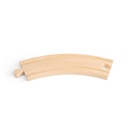 Bigjigs Rail Long Curves Wooden Railway Expansion Pack 4 Pieces