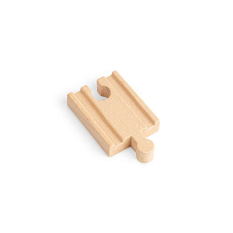 Bigjigs Rail Mini Track Expansion Pack of 8 Wooden Railway Accessories