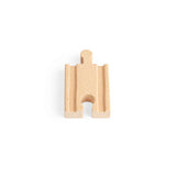 Bigjigs Rail Mini Track Expansion Pack of 8 Wooden Railway Accessories
