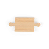 Bigjigs Rail Mini Track Expansion Pack of 8 Wooden Railway Accessories