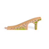 Bigjigs Rail Wooden Three Arch Bridge Train Set Accessory 2 Pieces