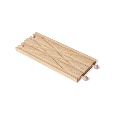 Bigjigs Rail Diamond Crossover Wooden Railway Expansion Pack Track Accessory