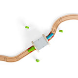 Bigjigs Rail Grey Stone Tunnel Wooden Train Set Accessory