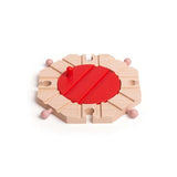 Bigjigs Rail 8 Way Turntable Wooden Railway Expansion Pack Accessories