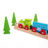 Bigjigs Rail Wooden Railway Buffers Expansion Pack 6 Pieces
