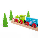 Bigjigs Rail Wooden Railway Buffers Expansion Pack 6 Pieces
