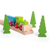 Bigjigs Rail Wooden Railway Buffers Expansion Pack 6 Pieces