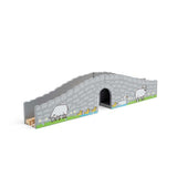 Bigjigs Rail Wooden Farm Bridge Accessory for Toy Train Sets 2 Pieces