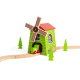 Bigjigs Rail Wooden Country Windmill Toy Train Set Accessory