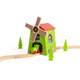 Bigjigs Rail Wooden Country Windmill Toy Train Set Accessory