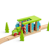 Bigjigs Rail Wooden Train Washer Accessory for Wooden Railway Sets