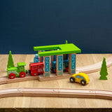 Bigjigs Rail Wooden Train Washer Accessory for Wooden Railway Sets