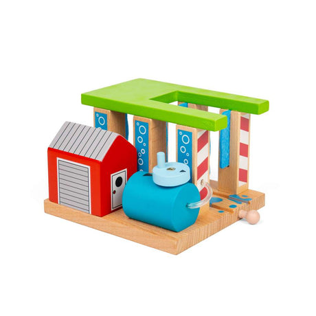 Bigjigs Rail Wooden Train Washer Accessory for Wooden Railway Sets