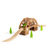 Bigjigs Rail Rickety Bridge Wooden Train Set Accessory for Kids 3 Years Plus