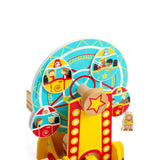 Bigjigs Rail Ferris Wheel Wooden Train Tunnel Accessory for Ages 3 Plus