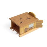 Bigjigs Rail Wild West Saloon Tunnel Wooden Train Set Accessory for Ages 3 Plus