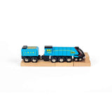 Bigjigs Rail Heritage Collection Mallard Wooden Train Engine Locomotive Toy